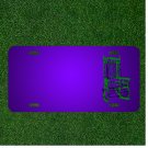 Custom Personalized License Plate With Add Names To Rocking Chair Furniture