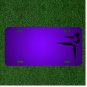 Custom Personalized License Plate With Add Names To Karate Sports Olympics