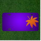 Custom Personalized License Plate With Add Names To Marihuana Autumn Fall