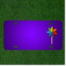 Custom Personalized License Plate With Add Names To Pinwheel Wheel Toy