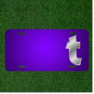 Custom Personalized License Plate With Add Names To English Alphabets T