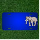 Custom Personalized License Plate With Add Names To Animal Elephant Jungle