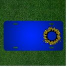 Custom Personalized License Plate With Add Names To City Frame Architecture