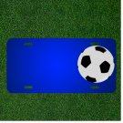 Custom Personalized License Plate With Add Names To Ball Soccer Football