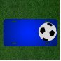 Custom Personalized License Plate With Add Names To Ball Soccer Football