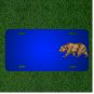 Custom Personalized License Plate With Add Names To Bear Animal Brown
