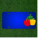 Custom Personalized License Plate With Add Names To Bell Pepper Food