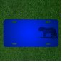 Custom Personalized License Plate With Add Names To Leopard Wildcat Maneater