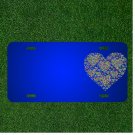 Custom Personalized License Plate With Add Names To Fractal Colorful Prismatic