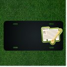 Custom Personalized License Plate With Add Names To Recipe Paper Design NEW