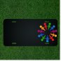 Custom Personalized License Plate With Add Names To Colorful People CIrcle NEW