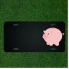 Custom Personalized License Plate With Add Names To Piggy Bank Design NEW
