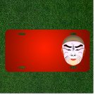 Custom Personalized License Plate With Add Names To Face Person Mask Painted