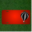 Custom Personalized License Plate With Add Names To Hot Air Balloon Balloon