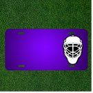 Custom Personalized License Plate With Add Names To Hockey Mask Safety Mask