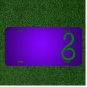 Custom Personalized License Plate With Add Names To Snake Green Serpent Snake