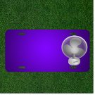 Custom Personalized License Plate With Add Names To Ventilator Fan Air Wind