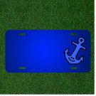 Custom Personalized License Plate With Add Names To Anchor Clipart Sea Ocean