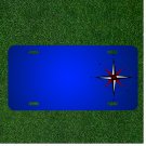 Custom Personalized License Plate With Add Names To Compass East South North