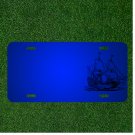 Custom Personalized License Plate With Add Names To Sailing Ship Sail Ship