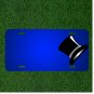 Custom Personalized License Plate With Add Names To Top Hat Magic Black