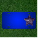 Custom Personalized License Plate With Add Names To Star Ceramic Ceramic Star