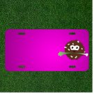 Custom Personalized Car License Plate With Add Names To Meatballs Onion Leek