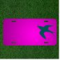 Custom Personalized Car License Plate With Add Names To Swallow Martin Nesting