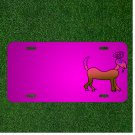 Custom Personalized Car License Plate With Add Names To Ram Animal Mutant