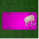 Custom Personalized Car License Plate With Add Names To Grass Bill Standing