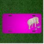Custom Personalized Car License Plate With Add Names To Grass Bill Standing
