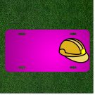 Custom Personalized Car License Plate With Add Names To Helmet Mine Mining