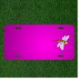 Custom Personalized Car License Plate With Add Names To Mosquito Happy Face