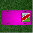 Custom Personalized Car License Plate With Add Names To Namibia Flag Country