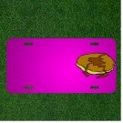 Custom Personalized Car License Plate With Add Names To Pancake Breakfast Food