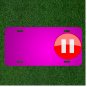 Custom Personalized Car License Plate With Add Names To Button Pause Stop