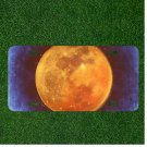 Custom Personalized License Plate Auto Tag With Stunning Moon Design