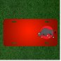 Custom Personalized License Plate With Add Names To Charge Bull Horns Animal