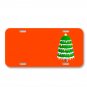 Christmas Tree Christmas December On License Plate Car Front Add Names