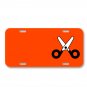 Scissors Household Office Cut On License Plate Car Front Add Names
