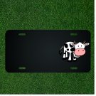 Custom Personalized License Plate With Add Names To Cute Cartoon Cow Design NEW