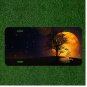 Custom Personalized License Plate Auto Tag With Unicorn By Orange Moon Add Names