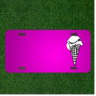 Custom Personalized Car License Plate With Add Names To Ice Cream Cone Scoop