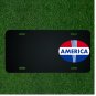 Custom Personalized License Plate With Add Names To America Red White And Blue