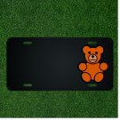 Custom Personalized License Plate With Add Names To Teddy Bear Toy Teddy Cute