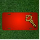 Custom Personalized License Plate With Add Names To Key Door Lock Home House