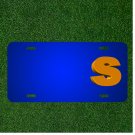 Custom Personalized License Plate With Add Names To Letter 3D Alphabet S
