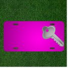Custom Personalized Car License Plate With Add Names To Key Car Door Open