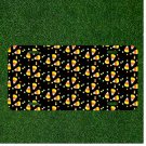 Custom Personalized License Plate Auto Tag With Candy Corn Pizza Design