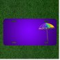 Custom Personalized License Plate With Add Names To Umbrella Cover Rain